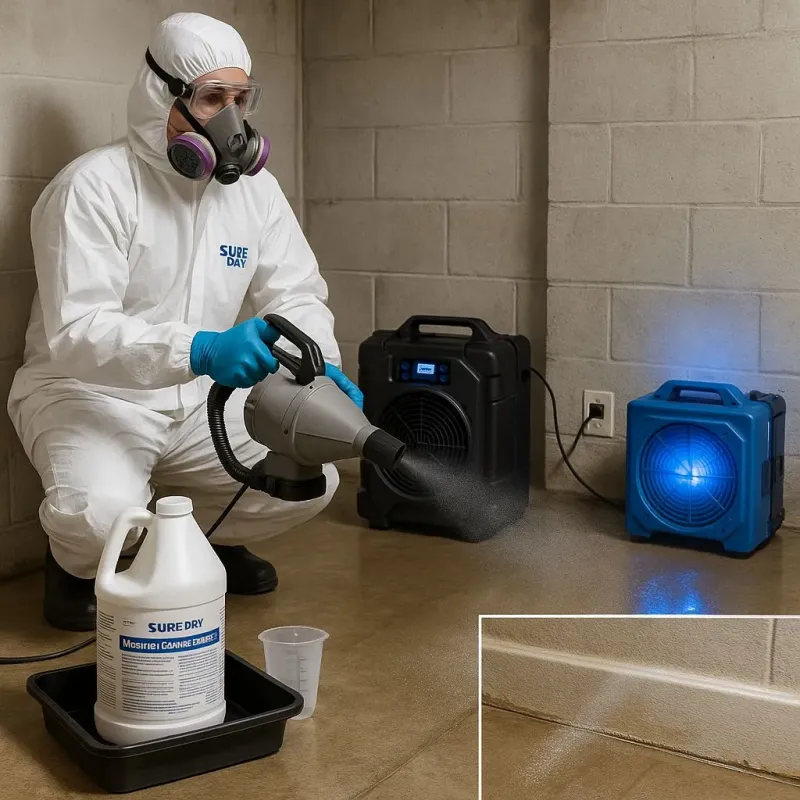 Sanitization and Odor Removal process in Hamilton County, FL